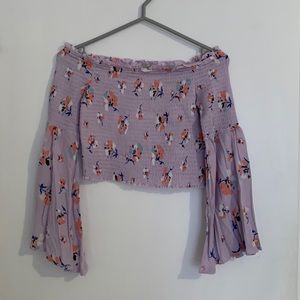 [M]👚 NWOT - F21 off the shoulder top